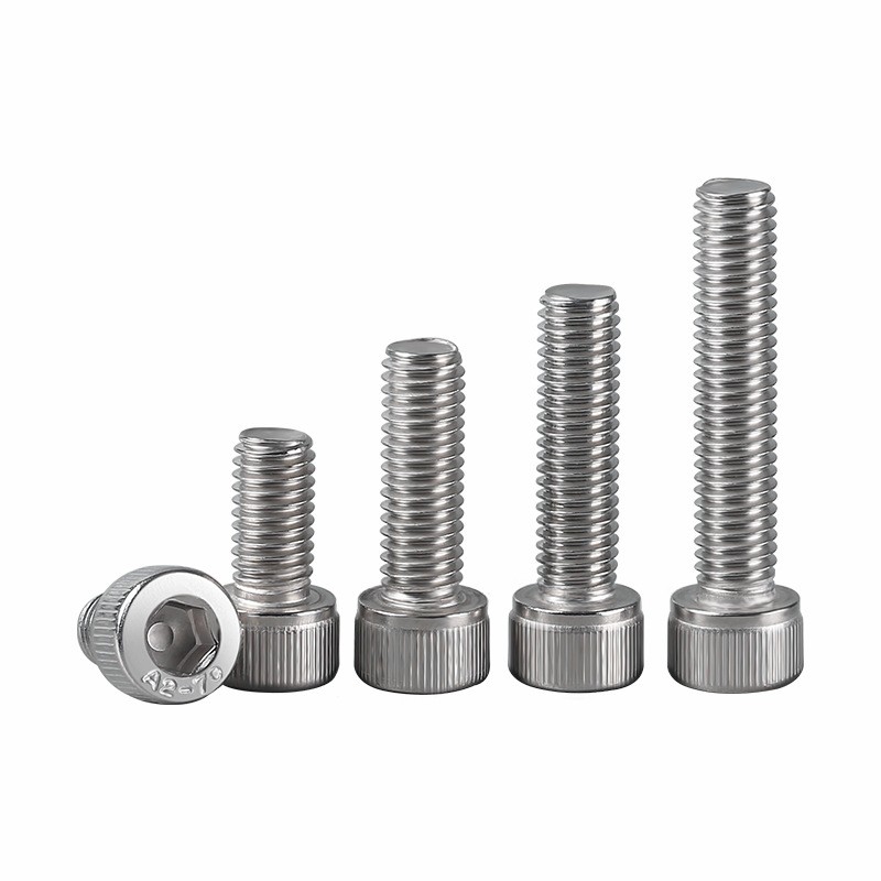  Carbon Steel Hex Socket Head Cap Screws Round Head Inside Hexagon Bolt