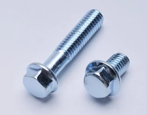  Hex Head Flange Bolt DIN6921 Zinc Plated