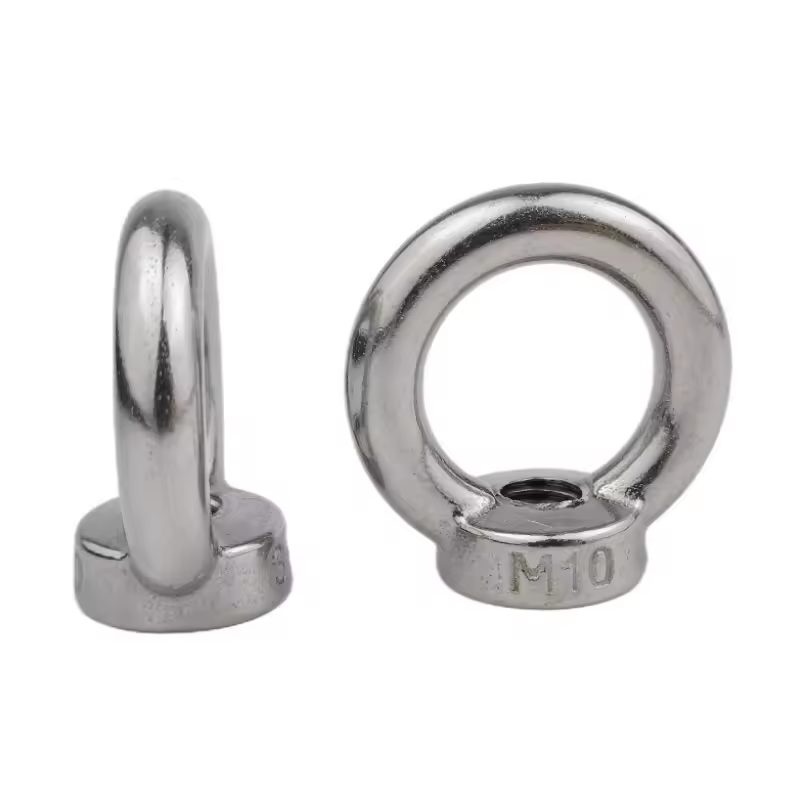 China high quality Eye nut carbon and stainless steel blue white zinc