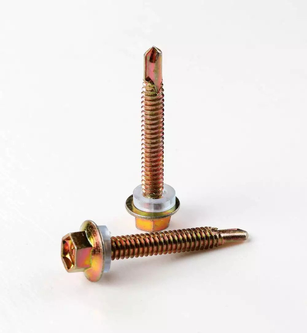 Manufacture price Hexagon Head Self Drilling Screws With EPDM Washers