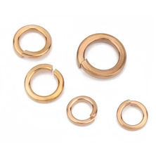 Fastener China Stainless Steel Blue Yellow Spring Washers
