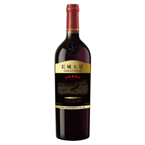 Greatwall Five-Star Marselan/Syrah/Cabernet Sauvignon Dry Red Wine