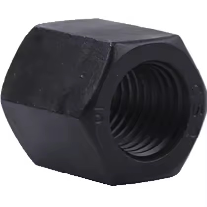 China Ball faced hex nut Carbon steel Coarse thread DIN6330 High quality