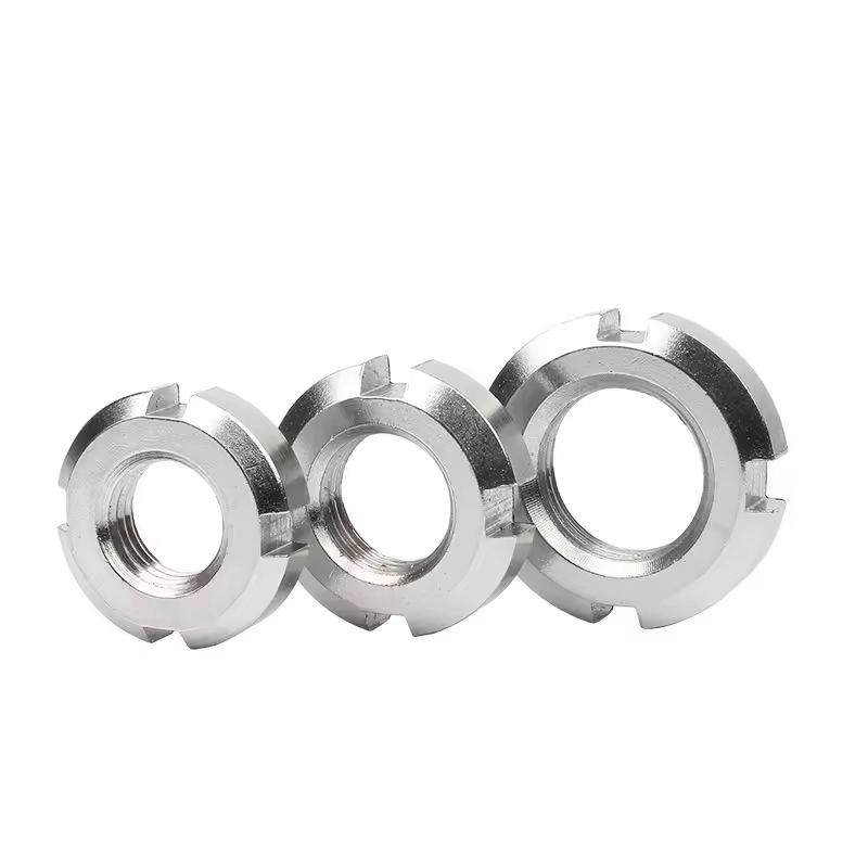 Din981 Slotted round Nuts