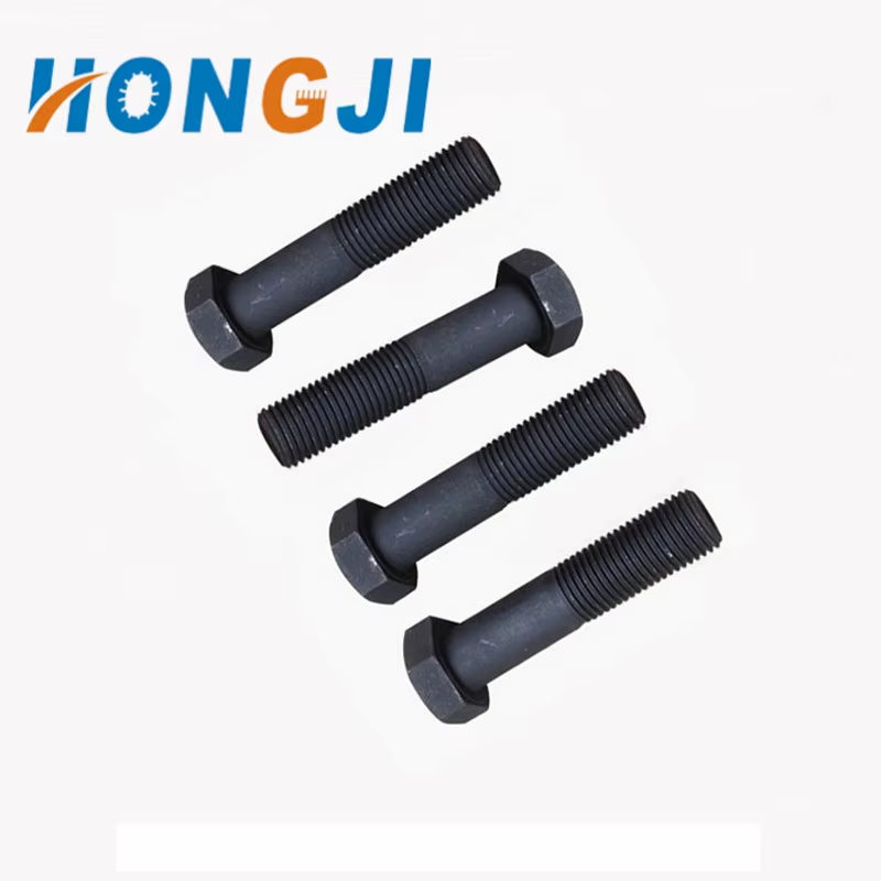 Hex Head Bolts DIN 931 half thread Bolt Grade 8.8 10.9 12.9 Black Oxide