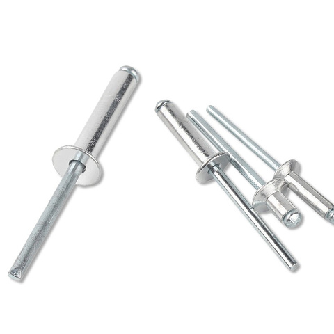 Open End Blind Rivets with Break Pull Mandrel