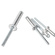 Open End Blind Rivets with Break Pull Mandrel
