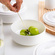 white porcelain bowl with cover