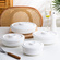 white porcelain bowl with cover