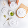 white porcelain bowl with cover