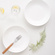 Ceramic Soup Plate bone china fruit plate