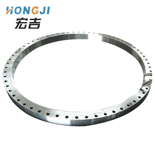 the ring rolling machine processes annular forgings