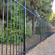 High quality 1.8m height fence steel tubular fence length 2.5m 