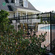 High quality 1.8m height fence steel tubular fence length 2.5m 