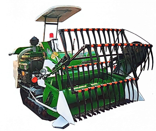 4LZ-1.0A Soybean complex planting andharvesting machine