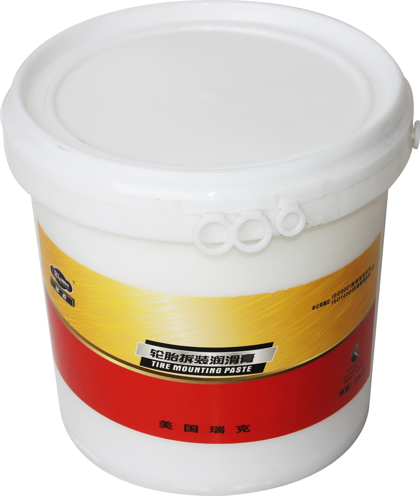 Automobile tire lubricating paste