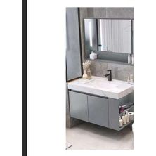 Artificial stone integrated bathroom basin2