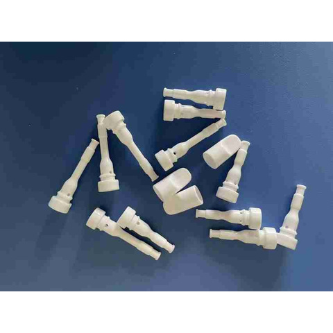 Ceramic suction nozzle, oil guide rod