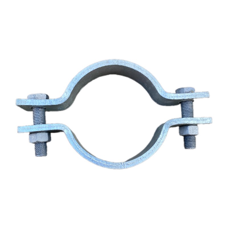 Double Bolt Galvanized Pipe Clamp