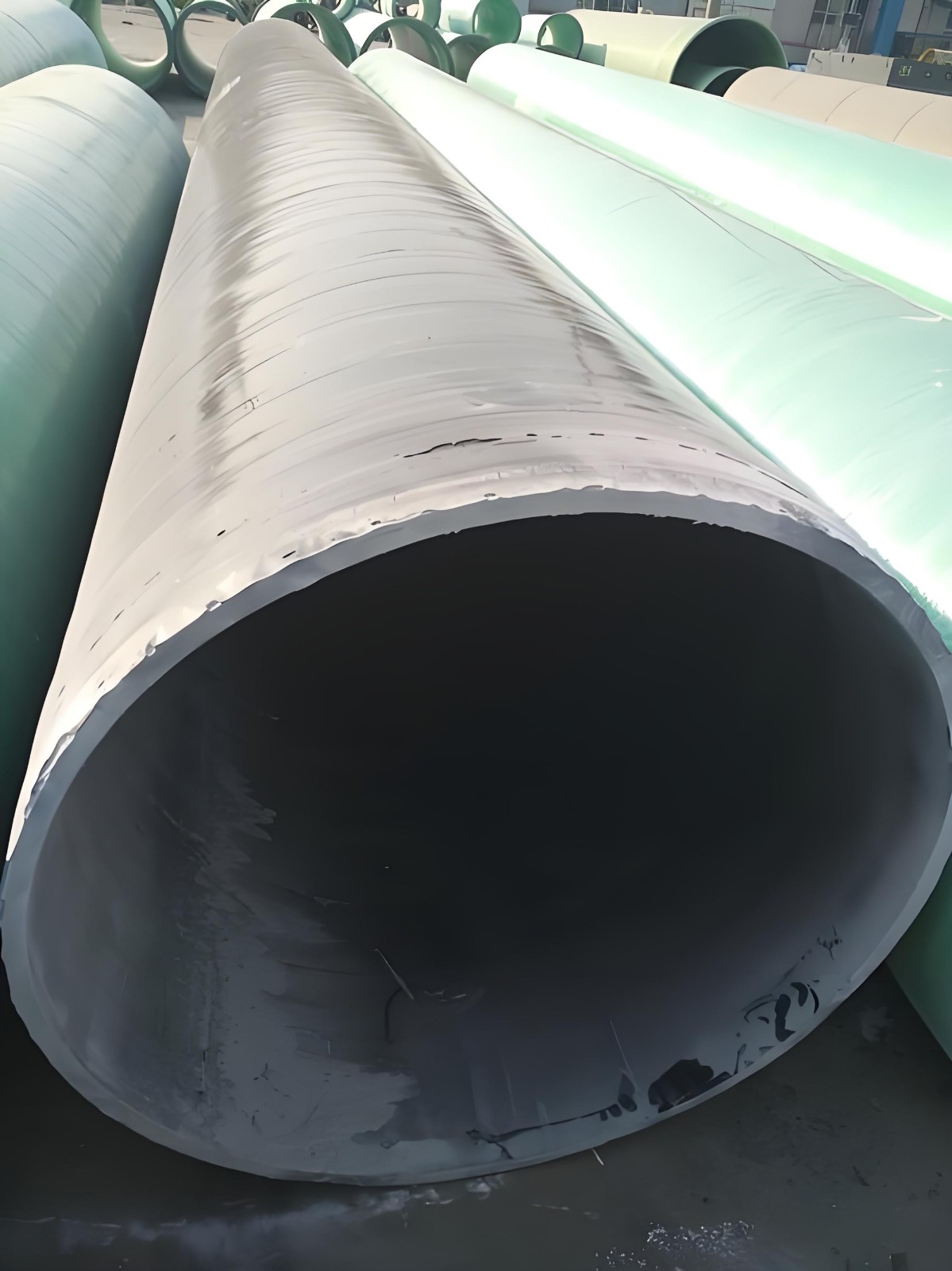 Silicon carbide wear-resistant pipe