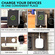 Nightstand Organizer ,Bedside Organizer for Cellphone, Watch docking
