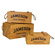 wood crate storage box home storage box for Kitchen