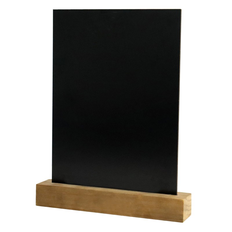 wood blackboard for desktop