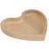 Custom wholesale wooden heart shaped tray bamboo desktop storage tray