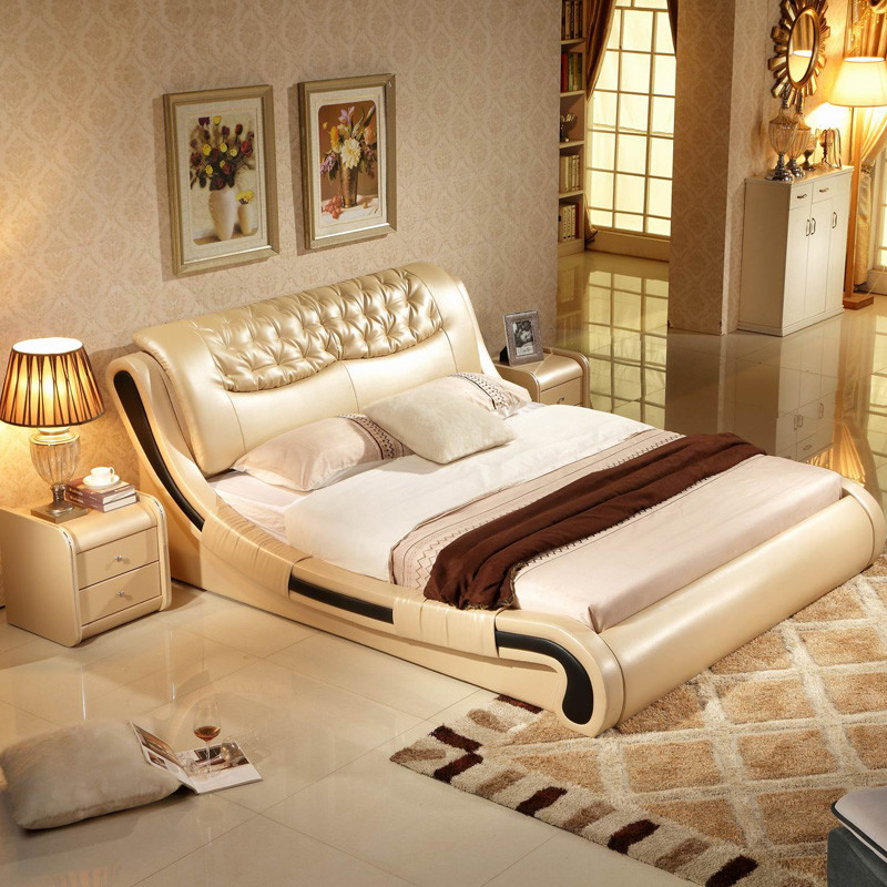 leather bed 3065#