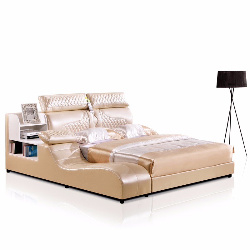 2017 fashion atmosphereLeather bed 8205