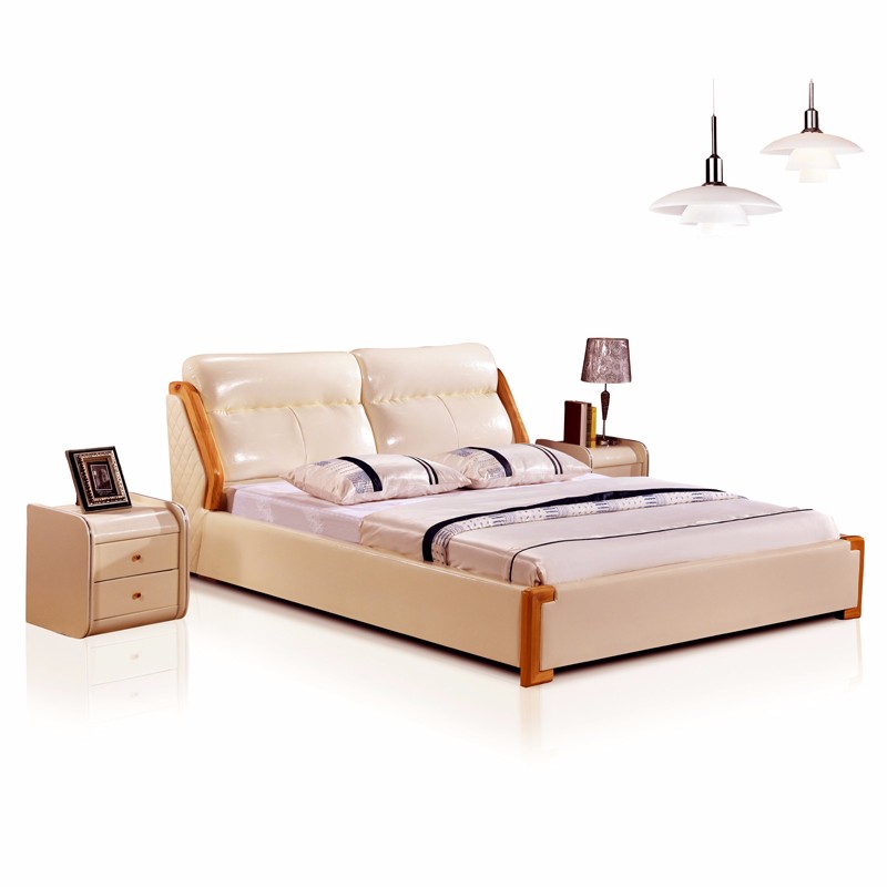 2017 fashion atmosphereLeather bed 8206