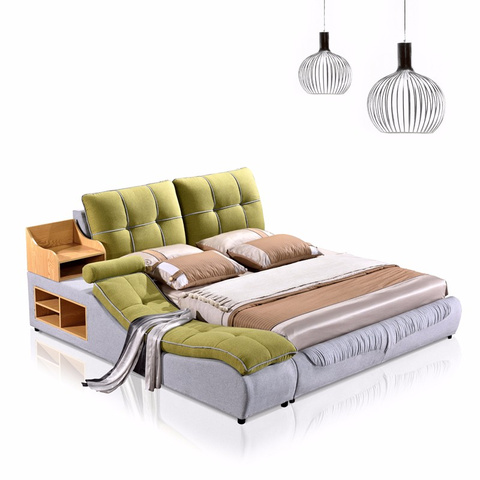 2017 stylish atmospheric cloth bed 8210A