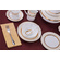 BHSD 122PCS FINE BONE CHINA TABLEWARE