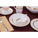 BHSD 122PCS FINE BONE CHINA TABLEWARE