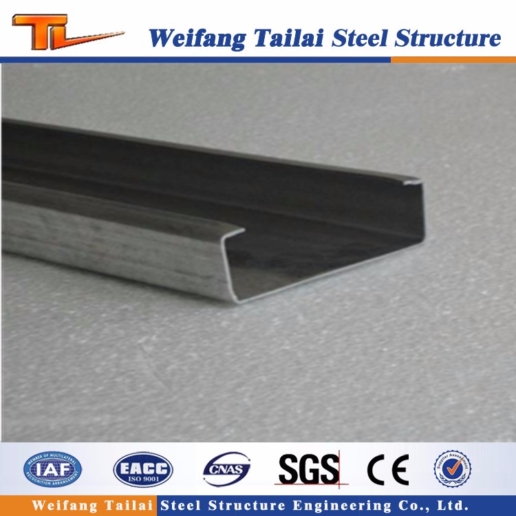 Q345B/Q235B Steel Structure Purlin for C/Z Type Channel