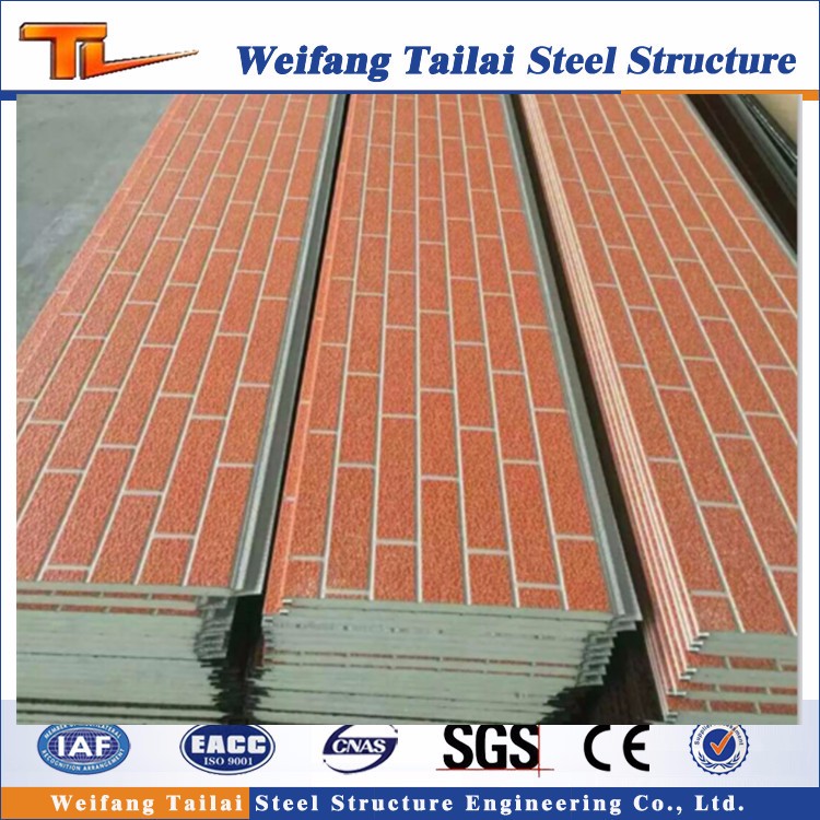 Prefabricated house wall panel for light steel  villa