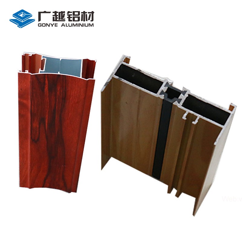 factory price！aluminium profile door and windoor 