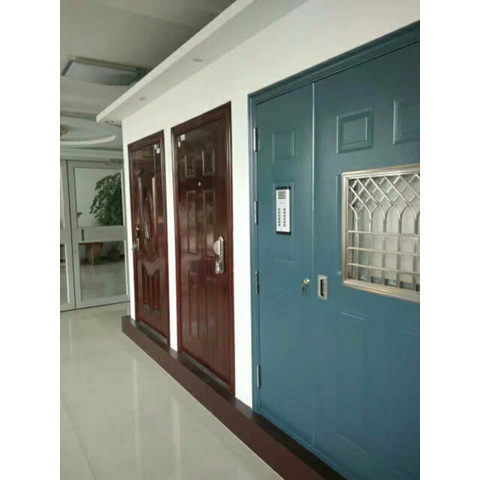 Steel doors