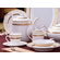 BHSD 122PCS FINE BONE CHINA TABLEWARE