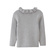Kids girls round neck pullover long sleeve shirt 11