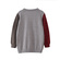  Kids boys round neck open chest long sleeve shirt 15